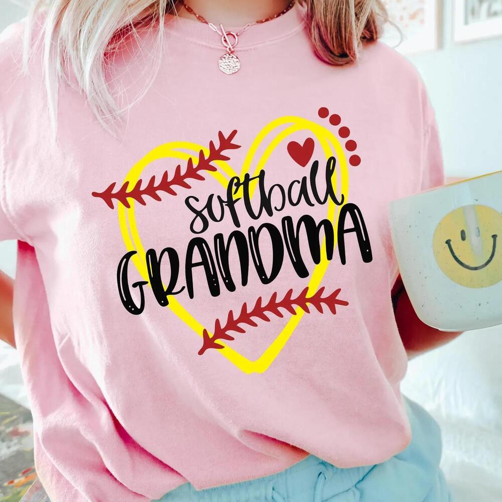 Softball Grandma Shirt, Sports Grandma T-Shirt, MotherDay T-shirt